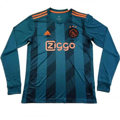 camiseta segunda equipacion Ajax 2020 manga larga